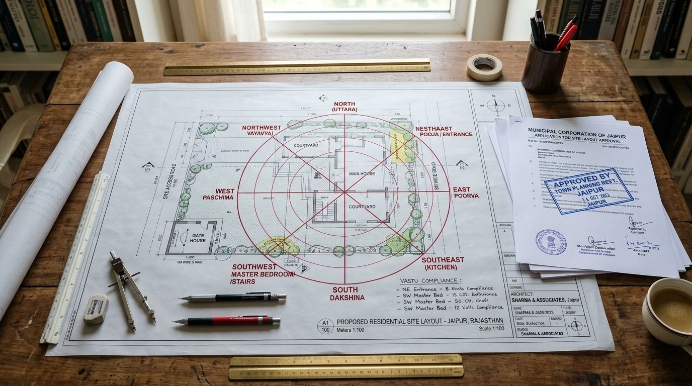 Vastu Planning and DTCP Plan Approvals